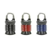 Master Lock Cadenas 1535EC3, susceptible de varier, lot de 3
