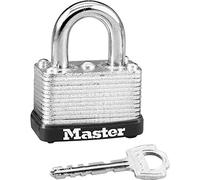 Master Lock Cadenas 22D argenté, 3,8 cm de large