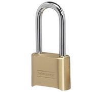 Master Lock Cadenas à combinaison 175LH - Finition laiton - 6,3 cm - Anse