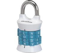 Master Lock Cadenas à combinaison 1535DWD – vertical réinitialisable – large
