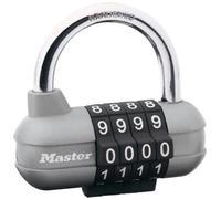 MASTER LOCK Cadenas a combinaison programmable 64mm - Pour vestiaire de sport. casier d'ecole