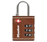 Master Lock Cadenas à combinaison TSA 4692EURDBRN