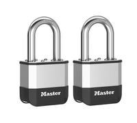 Master Lock Cadenas A Goupille Laminée 52mm Anse 38mm Lot De 2 MLKPK5TLF