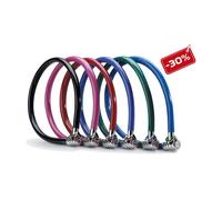 MASTER LOCK Cadenas antivol à combinaison à 3 chiffres 55CM 6MM 6U