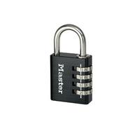 Master lock cadenas en aluminium à combinaison program noir 40 mm