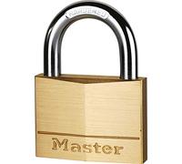 Master Lock Cadenas en Laiton pour Cave, Malle, vestiaire, 30mm avec Serrure à clé