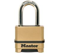 Cadenas à combinaison en zinc coulé résistant aux intempéries Master Lock Excell 56mm