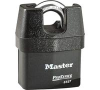 MASTER LOCK Cadenas Haute Sécurité Etanche [Anse Protégée] [Extérieur] [Clé] [CEN Insurance Approved] 6327EURD - Idéal pour les secteurs des transports et de l'industrie
