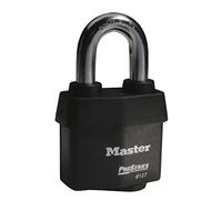 MASTER LOCK Cadenas Haute Sécuritée Etanche [Extérieur] [Clé] 6121EURDLJ - Idéal pour les secteurs des transports et de l'industrie