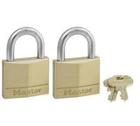 Master Lock Cadenas à clé différente Laiton solide avec 1-9/40,6 cm Wide Body, 140T