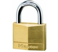 Master Lock Cadenas à clé 140EURD en laiton 6 x 4 x 1,3 cm Doré (Standard)