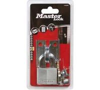 Master Lock Pack 914060REURD Œillets droits et cadenas à clé Argent