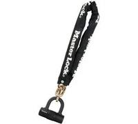 MASTER LOCK Chaîne Antivol Vélo avec mini U [Clé] [Antivol Certifié] 8234EURDPRO - Idéal pour les Vélos, Vélos Electriques, VTT et autres G