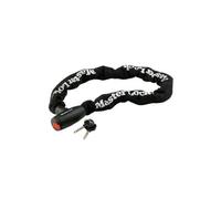 Master lock chaîne en acier couverture nylon noir 100 cm