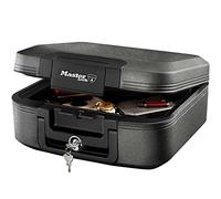 Master Lock Coffre fort anti feu et étanche à clef, triple protection - vol, incendie et inondation, 7.8L, 16.8 x 39.1 x 36.3 cm