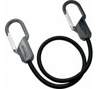 MASTER LOCK Tendeur avec Mousquetons [80 cm d'Elastique] [Crochets Verrouilables] 3205EURDAT - Idéal pour Le Camping