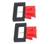 Master Lock Disjoncteur de Verrouillage, 2 Pièces à Pince sur Disjoncteur, Disjoncteur pour Conception de Morsure de Dents de Lame, Dispositif de Verrouillage de Disjoncteur pour