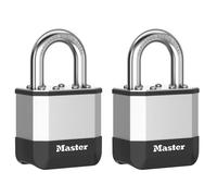 Master Lock Elite Cadenas Laminé 45mm Anse 25mm Lot De 2 MLKPK1T