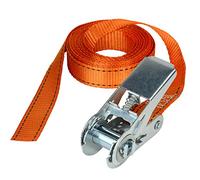 Master Lock - FastLink, Sangle à cliquet 3209EURDAT, Orange, 5m x 25 mm