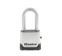 Master Lock M176XDLH Lot de 1 cadenas à combinaison robuste pour extérieur Argenté