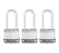 Master Lock M1EURTRILH Lot de 3 cadenas Excell 45 mm