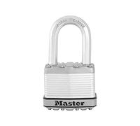 Master Lock M5XDLF Cadenas à clé en acier laminé Argenté