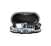 Master Lock Coffre-fort portable P24010 5900EURD – Combinaison avec câble – Noir