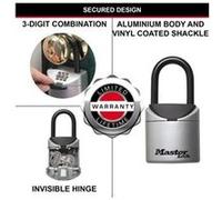 MASTER LOCK Mini Boîte à Clé sécurisée [Format XS] [avec Anse] - 5406EURD - Pour les vacances, voyages et séances de sport Autre G