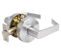 Master Lock SLCHPG26D Heavy Duty Lever Style, Grade 2 Commercial Passage Door Lock, Brushed Chrome/Chrome