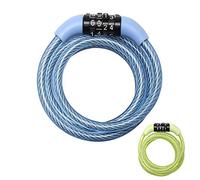 Master Lock Sporting Good Cable Antivol Vélo (1,2 m Câble) (Combinaison) (Extérieur) (Couleur Aléatoire) 8143EURDPROCOL, Bleu, Vert, 17.0 cm x 9.4 cm x 2.9 cm