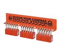 MASTER LOCK Station pour Cadenas de Consignation [Murale] [Vide] - S1518