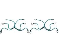 MASTER LOCK Tendeurs Araignée avec 6 Crochets [Crochets Inversés] 3105EURDAT - Idéal pour Sécuriser et Transporter des Charges sur Les 2 Roues (Lot de 2)