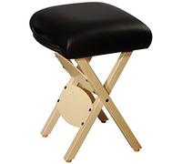 Master Massage America Tabouret de Travail Pliant pour Table de Massage Noir