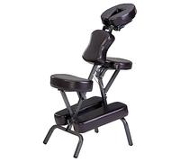 Master Massage Bedford Chaise de Massage Portable et légère avec Sac de Transport Confortable, Facile à Plier, Marron