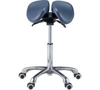 Master Massage Berkeley Tabouret de Selle pour Dentiste, thérapeute de Massage, Tatouage, Bleu Roi