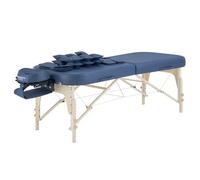 Master Massage Concord Airwave Table de Massage Portable avec Compression, Traction Lombaire et Cou, Dos, Taille, Hanches et Jambes 76,2 cm