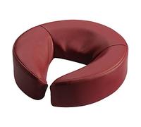 Master Massage Coussin de tête en Mousse à mémoire de Forme avec Fermeture Auto-agrippante Bordeaux
