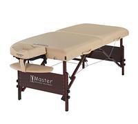 Master Massage Del Ray Table de massage portable pour tatouage, spa, salon de beauté, sable, 71 cm de large avec capacité de poids : 300 kg
