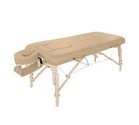 Master Massage EvaMobil Table de Massage Pliable avec Trou ventral et Sac de Transport Beige 71 cm