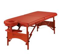 Master Massage Fairlane Table de Massage Mobile Pliable en Bois Massif Ultra légère avec Coussin Musical et Haut-Parleur Bluetooth 71 cm