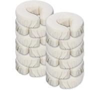 Master Massage Housse de Coussin en Microfibre pour appuie-tête, Coussin Visage, Housse de Coussin Visage, Lot de 12 pièces, Couleur Sable