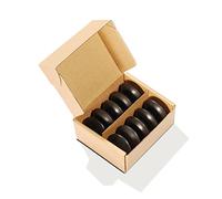 Master Massage Lot de 10 pierres de sel malteser pour massage à la pierre chaude