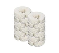 Master Massage Masques jetables 3 plis avec contour d'oreille Bleu et blanc