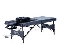Master Massage Monaco Airwave Table de massage portable avec airbags 3D pour usage professionnel et domestique Noir 76,2 cm