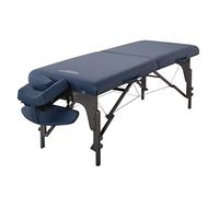 Master Massage - Montclair Therma Top - Table de massage portable avec mousse à mémoire de forme - 78,7 cm - Bleu roi