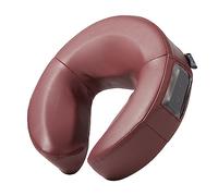Master Massage MusicMaster Coussin de visage en forme de corne de nez avec mousse à mémoire de forme et haut-parleur Hi-Fi Bluetooth AUX pour table de massage Bourgogne