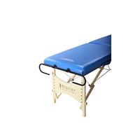 Master Massage Porte-rouleau de papier pour table de massage - Taille universelle - Design en métal durable - Noir - 1 pièce
