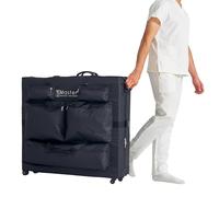Master Massage Sac de Transport Universel à roulettes Noir 81,3 x 7,6 cm