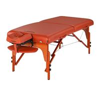 Master Massage Santana Table de Massage Portable Reiki-Lit thérapeutique Pliable en Bois, canelle, 79 cm