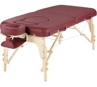 Master Massage Table de Massage Portable en EVA avec Trou pour Le Ventre, 76 cm de Largeur, Massage Portable de Luxe, Table de Salon de Grossesse pour Massage de Grossesse Bordeaux